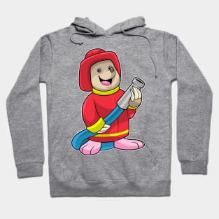 Mole as Firefighter with Hose Hoodie